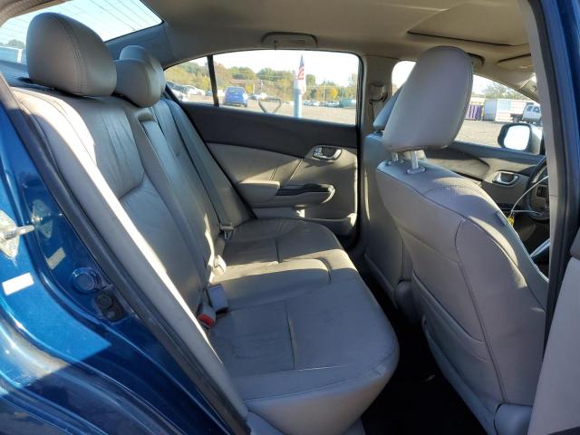 2HGFB2F92CH533121 - 2012 HONDA CIVIC EXL BLUE photo 10