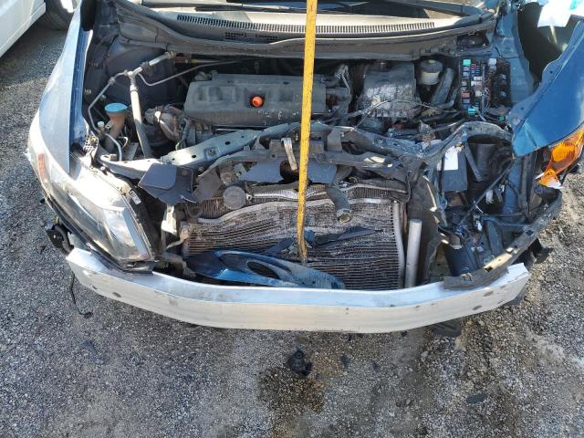 2HGFB2F92CH533121 - 2012 HONDA CIVIC EXL BLUE photo 11