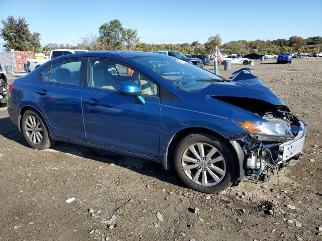 2HGFB2F92CH533121 - 2012 HONDA CIVIC EXL BLUE photo 4