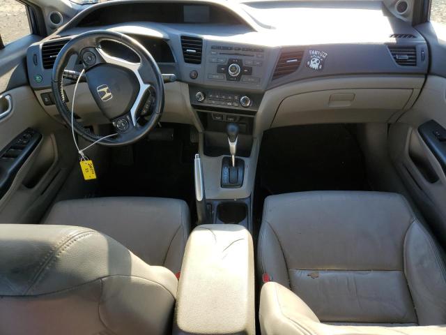 2HGFB2F92CH533121 - 2012 HONDA CIVIC EXL BLUE photo 8