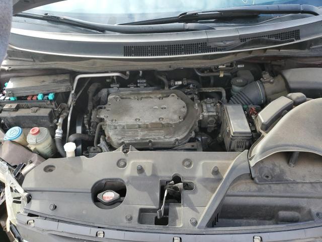 5FNRL5H41BB086474 - 2011 HONDA ODYSSEY EX BURGUNDY photo 12