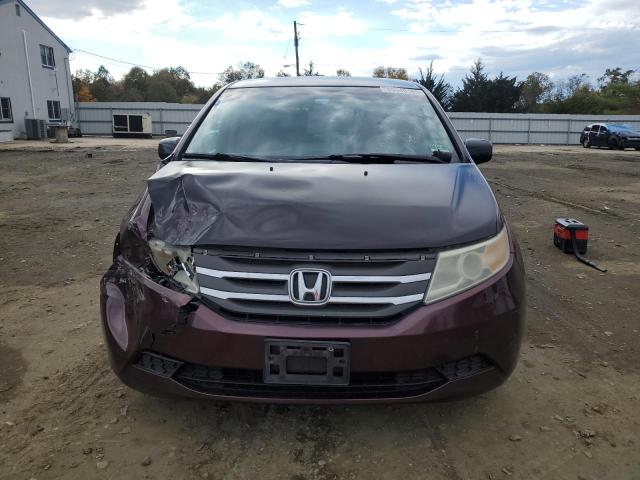 5FNRL5H41BB086474 - 2011 HONDA ODYSSEY EX BURGUNDY photo 5