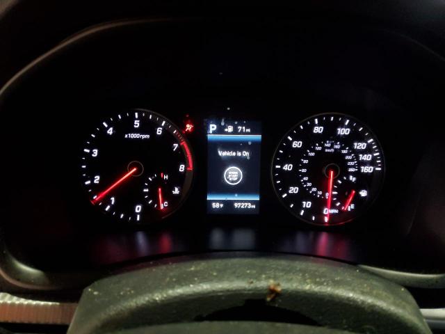 5NPE34AF9KH811230 - 2019 HYUNDAI SONATA LIMITED ნაცრისფერი ფოტო 9