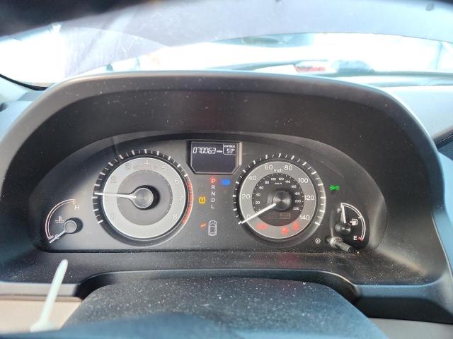 5FNRL5H64EB109686 - 2014 HONDA ODYSSEY EXL BURGUNDY photo 9