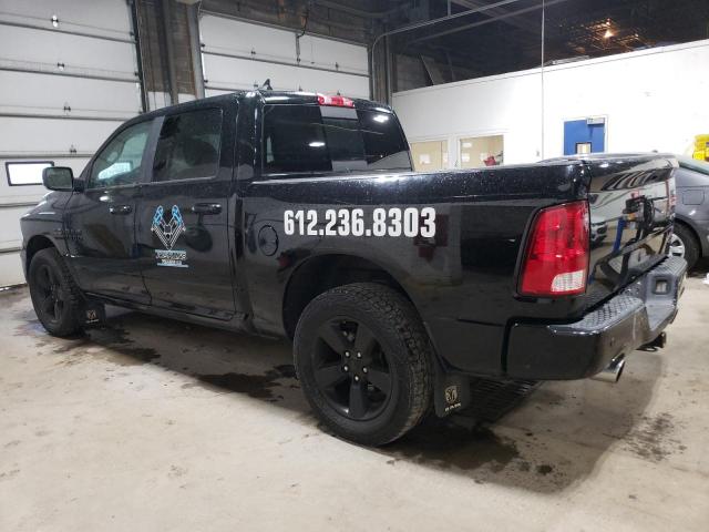 1C6RR7LT3KS622151 - 2019 RAM 1500 CLASS SLT Negro foto 2