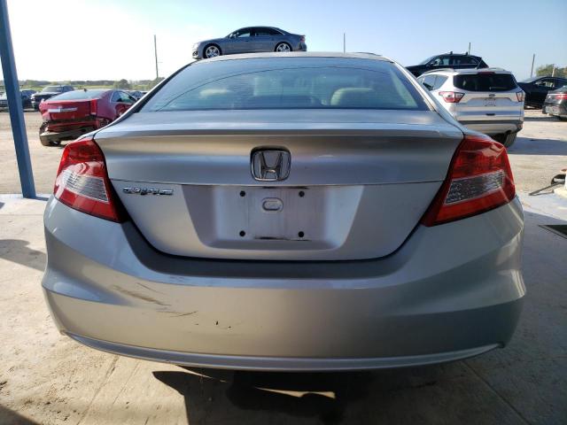 2HGFG3B5XCH549710 - 2012 HONDA CIVIC LX SILVER photo 6