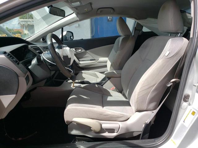 2HGFG3B5XCH549710 - 2012 HONDA CIVIC LX SILVER photo 7