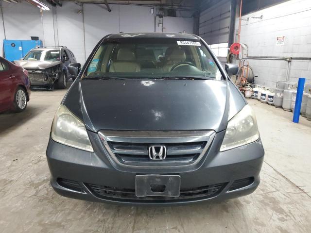 5FNRL38685B040490 - 2005 HONDA ODYSSEY EXL CHARCOAL photo 5