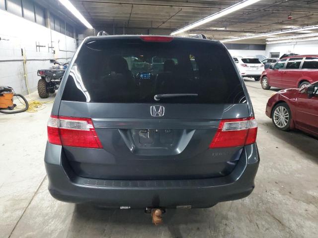 5FNRL38685B040490 - 2005 HONDA ODYSSEY EXL CHARCOAL photo 6