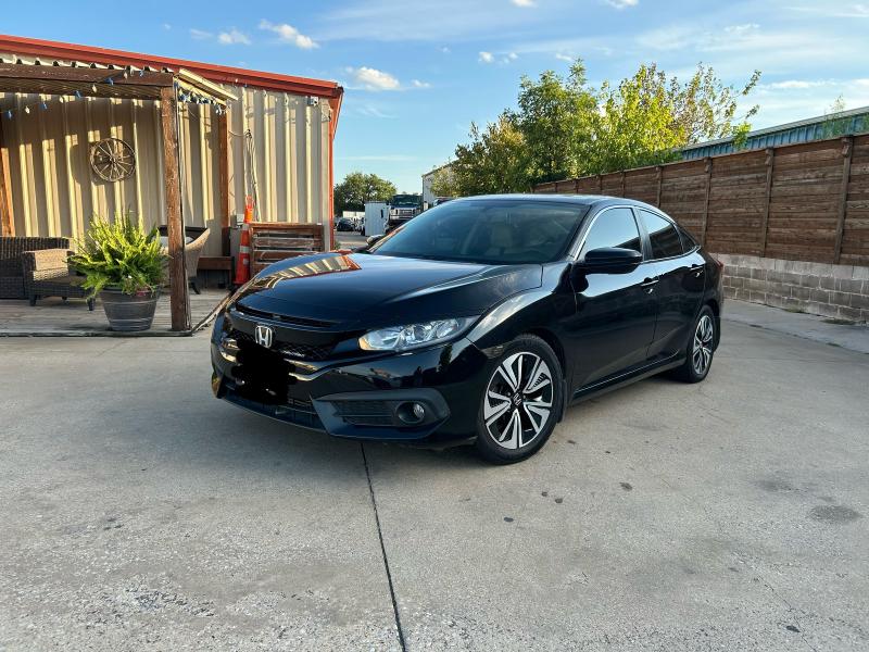 2HGFC1F7XHH650149 - 2017 HONDA CIVIC EXL BLACK photo 2