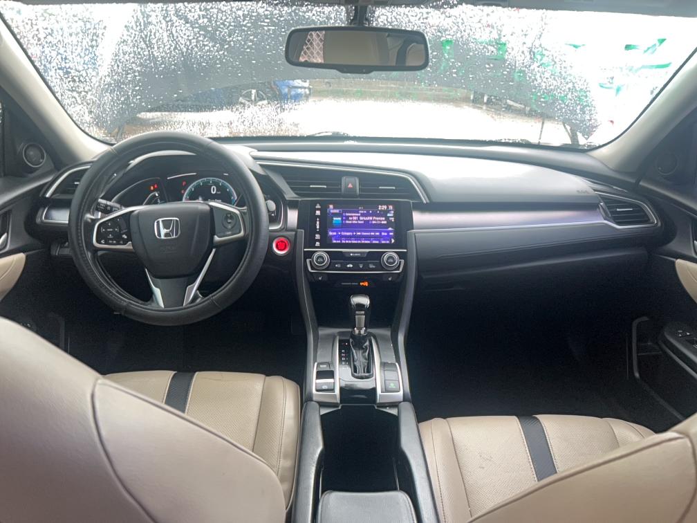 2HGFC1F7XHH650149 - 2017 HONDA CIVIC EXL BLACK photo 9