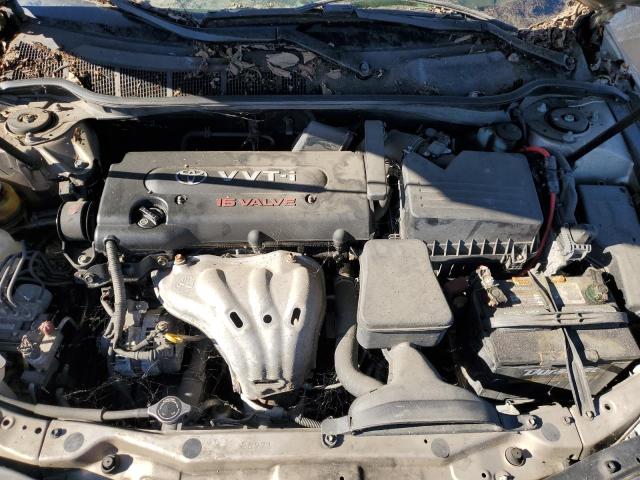 4T1BE46K07U164700 - 2007 TOYOTA CAMRY CE ოქროსფერი ფოტო 11
