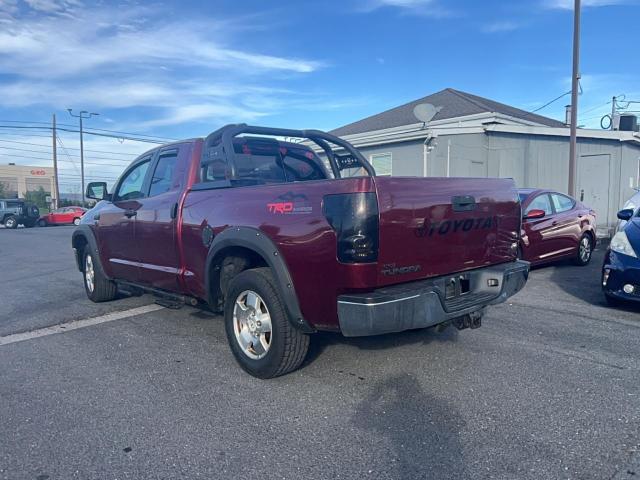 5TBBV54117S455529 - 2007 TOYOTA TUNDRA DOUBLE CAB SR5 BURGUNDY photo 3