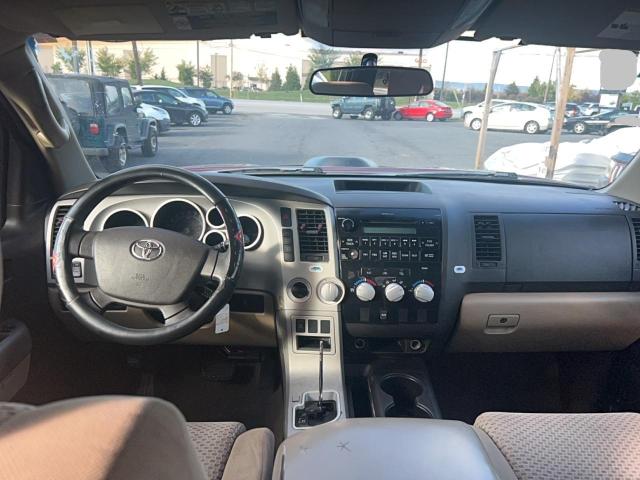 5TBBV54117S455529 - 2007 TOYOTA TUNDRA DOUBLE CAB SR5 BURGUNDY photo 9