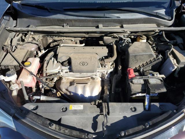 2T3JFREV4HW680570 - 2017 TOYOTA RAV4 SE იასამნისფერი ფოტო 11