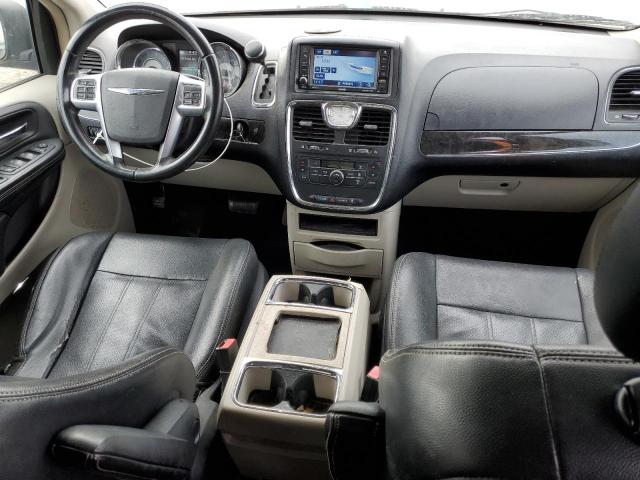 2C4RC1BG6CR400220 - 2012 CHRYSLER TOWN & COU TOURING BLACK photo 8