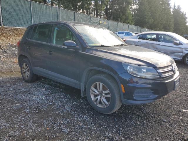 WVGBV3AX0DW577133 - 2013 VOLKSWAGEN TIGUAN S 黑色 照片 4