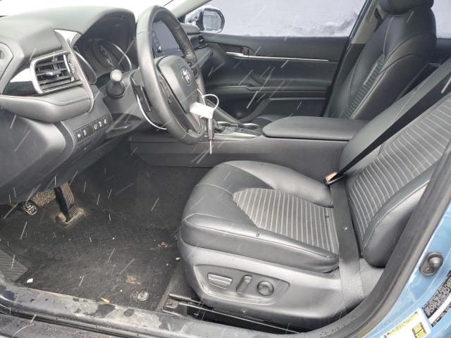 4T1G11AK2RU225538 - 2024 TOYOTA CAMRY SE NIGHT SHADE BLUE photo 7