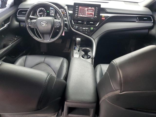 4T1G11AK2RU225538 - 2024 TOYOTA CAMRY SE NIGHT SHADE BLUE photo 8