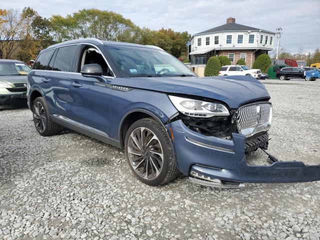 5LM5J7XC2MGL12628 - 2021 LINCOLN AVIATOR RESERVE 蓝色 照片 4