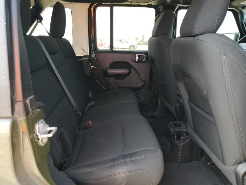 1C4HJXDN7MW512856 - 2021 JEEP WRANGLER U SPORT მწვანე ფოტო 10