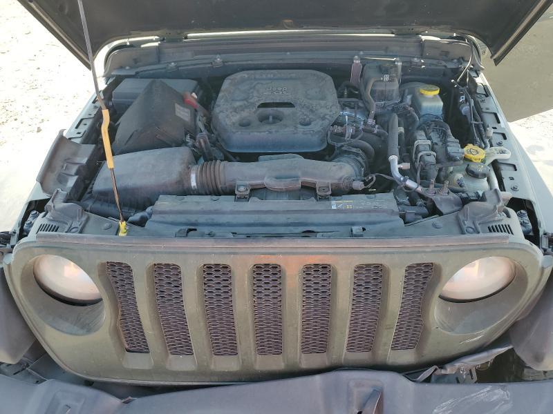 1C4HJXDN7MW512856 - 2021 JEEP WRANGLER U SPORT მწვანე ფოტო 11