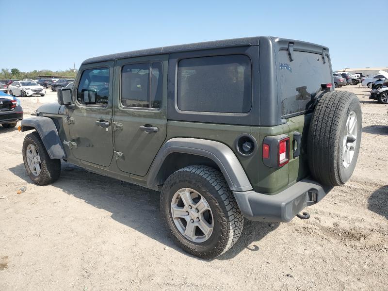 1C4HJXDN7MW512856 - 2021 JEEP WRANGLER U SPORT მწვანე ფოტო 2