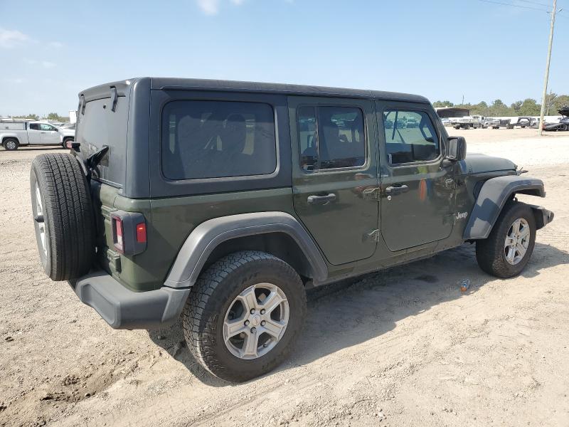1C4HJXDN7MW512856 - 2021 JEEP WRANGLER U SPORT მწვანე ფოტო 3