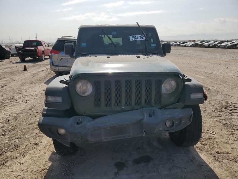 1C4HJXDN7MW512856 - 2021 JEEP WRANGLER U SPORT მწვანე ფოტო 5