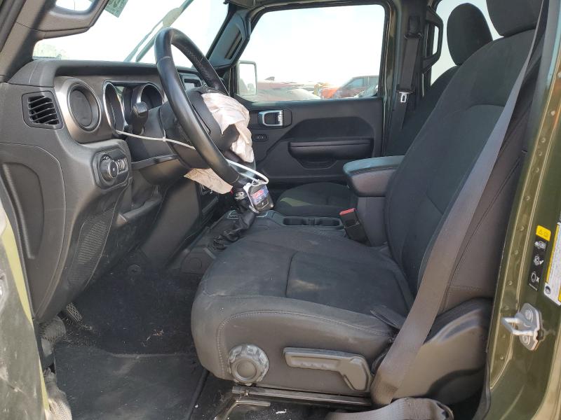 1C4HJXDN7MW512856 - 2021 JEEP WRANGLER U SPORT მწვანე ფოტო 7