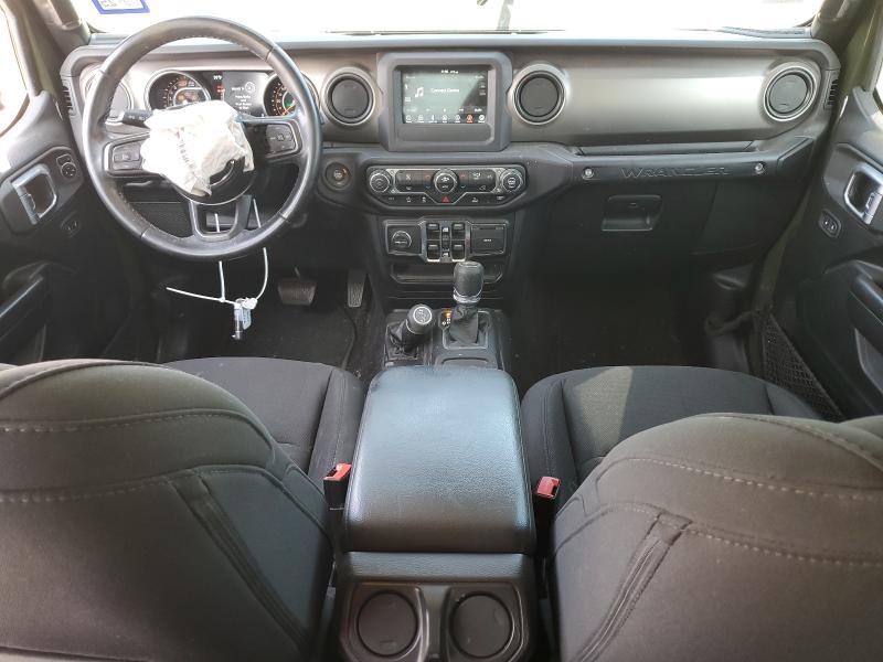 1C4HJXDN7MW512856 - 2021 JEEP WRANGLER U SPORT მწვანე ფოტო 8