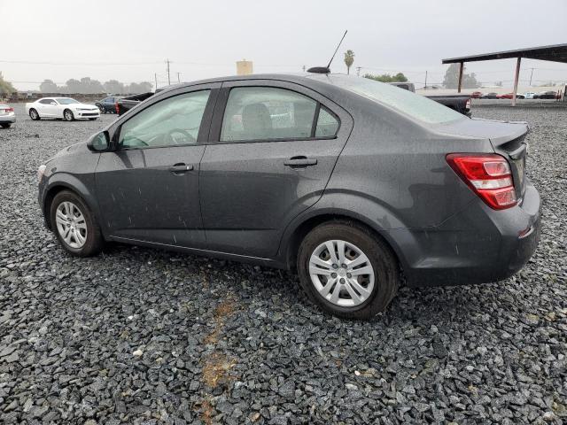 1G1JB5SG1H4170225 - 2017 CHEVROLET SONIC LS GRAY photo 2