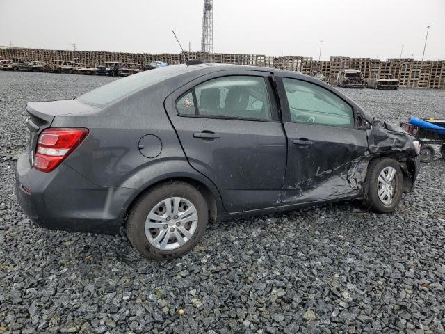 1G1JB5SG1H4170225 - 2017 CHEVROLET SONIC LS GRAY photo 3