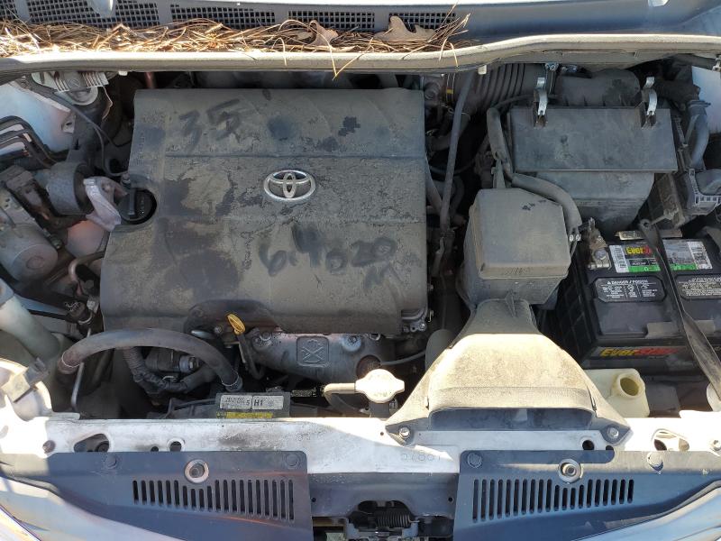 5TDYK3DCXCS205412 - 2012 TOYOTA SIENNA XLE 白色 照片 12