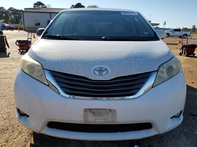 5TDYK3DCXCS205412 - 2012 TOYOTA SIENNA XLE 白色 照片 5