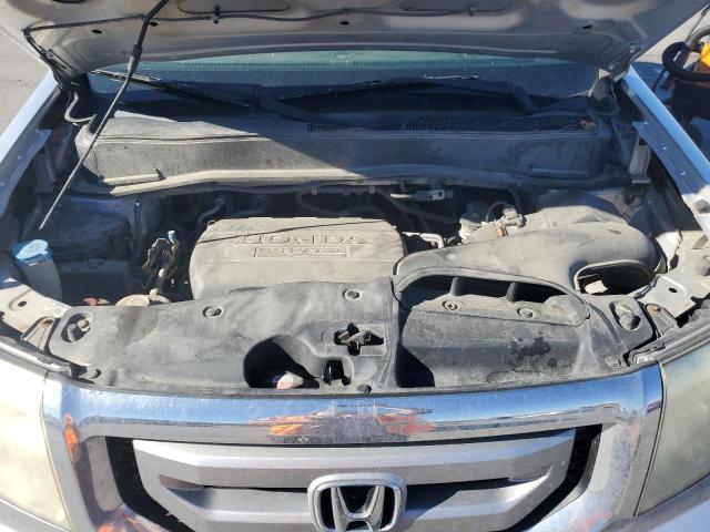 5FNYF4H56BB079932 - 2011 HONDA PILOT EXL SILVER photo 12