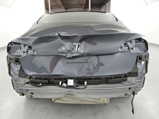 5YJ3E1EA6NF369699 - 2022 TESLA MODEL 3 ნაცრისფერი ფოტო 6