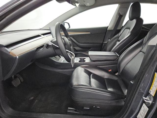 5YJ3E1EA6NF369699 - 2022 TESLA MODEL 3 ნაცრისფერი ფოტო 7