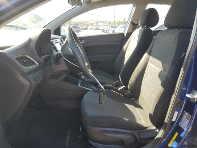 3KPC24A37KE058043 - 2019 HYUNDAI ACCENT SE Niebieski zdjęcie 7