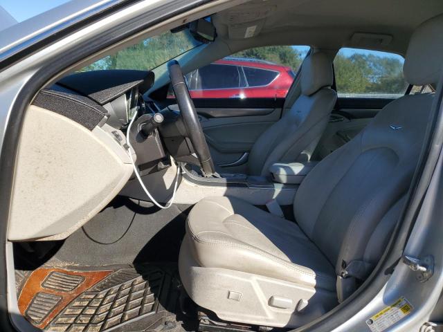1G6DE5E57D0109679 - 2013 CADILLAC CTS LUXURY COLLECTION Argent photo 7