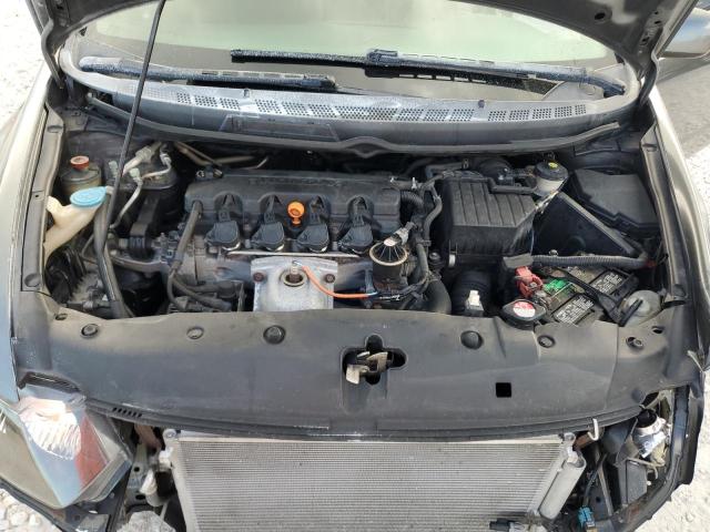 2HGFG1B80BH502733 - 2011 HONDA CIVIC EX GRAY photo 11