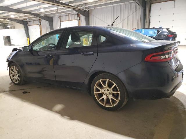 1C3CDFBA0DD334865 - 2013 DODGE DART SXT BLUE photo 2