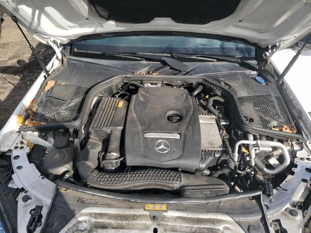 55SWF4KB3JU248453 - 2018 MERCEDES-BENZ C 300 4MATIC WHITE photo 11