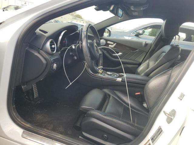 55SWF4KB3JU248453 - 2018 MERCEDES-BENZ C 300 4MATIC WHITE photo 7