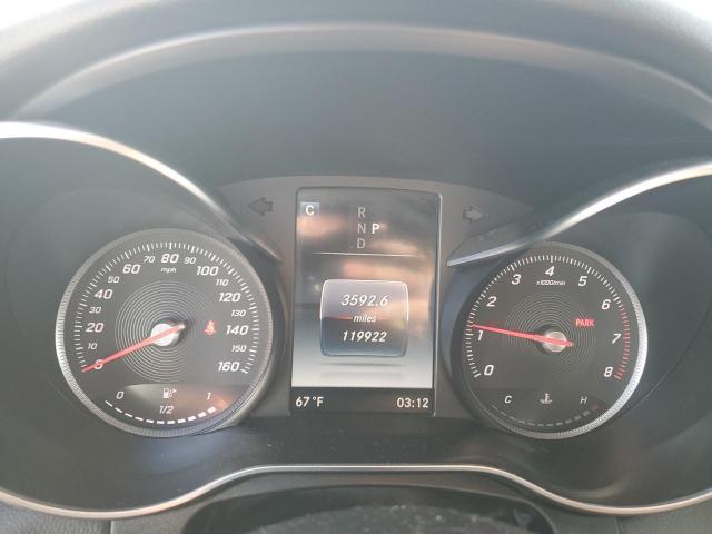 55SWF4KB3JU248453 - 2018 MERCEDES-BENZ C 300 4MATIC WHITE photo 9