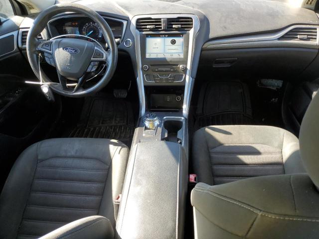 3FA6P0HD0JR158116 - 2018 FORD FUSION SE BLUE photo 8