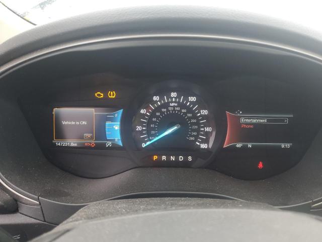 3FA6P0HD0JR158116 - 2018 FORD FUSION SE BLUE photo 9