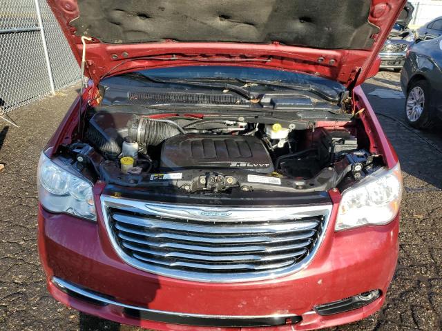 2C4RC1BG3ER257066 - 2014 CHRYSLER TOWN & COU TOURING RED photo 12