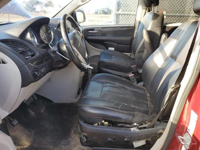 2C4RC1BG3ER257066 - 2014 CHRYSLER TOWN & COU TOURING RED photo 7