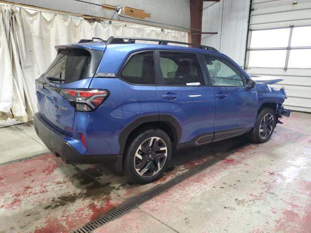 JF2SLSRD5SH426659 - 2025 SUBARU FORESTER LIMITED BLUE photo 3